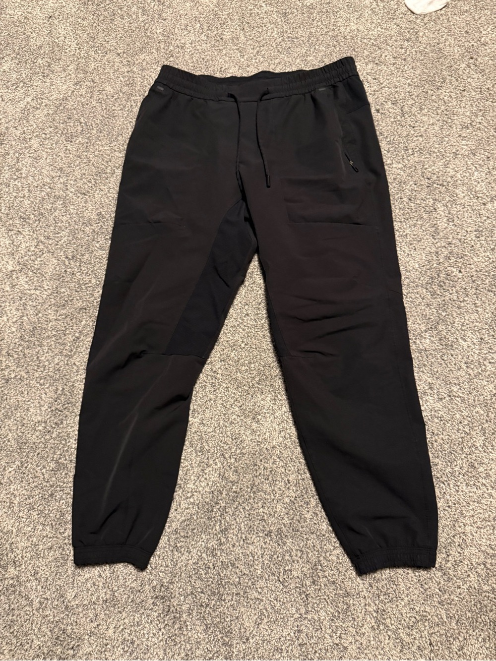 lululemon athletica Black Men's Jogger Pants with Drawcord